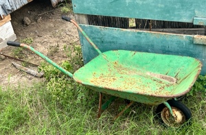 lot 210 image: Vintage Garden Mark Wheel Barrow
