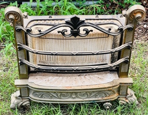 lot 254 image: Antique Humphrey Radiant Fire No 60 Gas HeaterFireplace