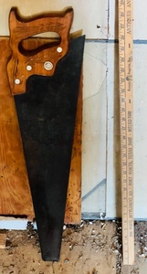 lot 261 image: Antique Disston Hand Saw