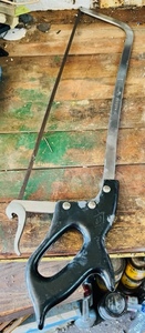 lot 267 image: Vintage 24 Pittsburg Erie Hacksaw Bone Saw