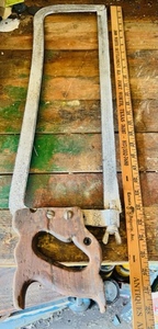 lot 268 image: Antique 22 ButcherMeat Processing Bone Saw