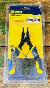 lot 274 image: Irwin Vise-Grip Combination Snap Ring Plier Set