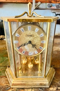 lot 289 image: Vintage Kundo Anniversary Clock