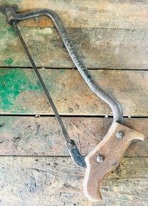 lot 326 image: Antique Disston Butchers MeatBone Saw