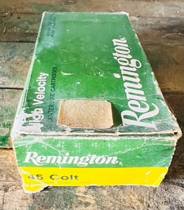 lot 352 image: One 50 Count Box of Remington High Velocity .45 Colt Cartidges