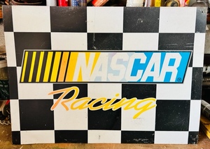 lot 367 image: Metal NASCAR RACING Sign