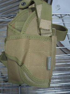 lot 101 image: NEHOSTERTFY DROP DOWN LEG HOLSTER, NEW