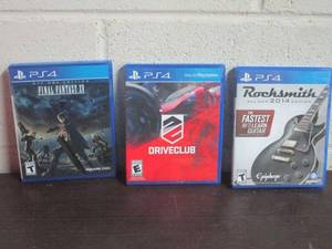 lot 105 image: (3) PLAYSTATION 4 GAMES, TITLES IN DESCRIPTION