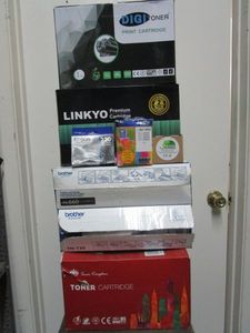 lot 74 image: PRINTER TONER CARTRIDGES, BROTHER, EPSON & MORE