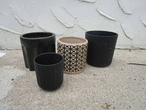 lot 126 image: OUTDOOR PLANTERS