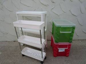 lot 161 image: ORGANIZER SHELVES & BINS