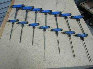lot 237 image: KOBALT 14-KEY STANDARD & METRIC COMBO HEX KEY SET