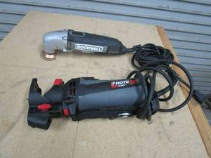 lot 248 image: ROTO ZIP ROTO SAW, ROCKWELL SONICRAFTER OSCILLATING MULTI-TOOL