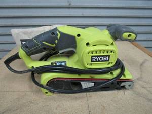 lot 250 image: RYOBI CORDED BELT SANDER, WORKING