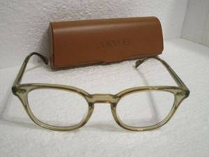 lot 71 image: HIGH END OLIVER PEOPLES OOVVUU EYEGLASSES W CASE, MODEL # OV 5325U, CRAFTED IN ITALY