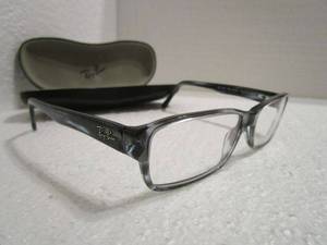 lot 30 image: RAY BAN EYEGLASSES W CASE, MODEL # RB 5169