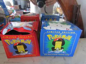 lot 79 image: 2 Pokmon characters new in box