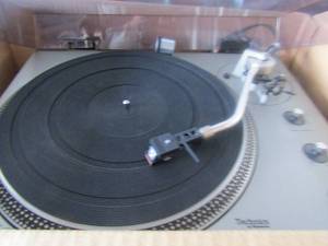 lot 38 image: TECHNICS BY PANASONIC Direct drive Turn table  SL-1300