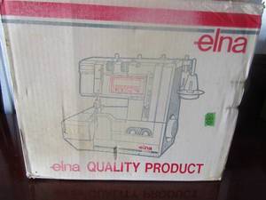 lot 39 image: ELNA  Sewing Machine IN BOX