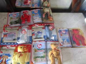 lot 50 image: 7 McDonalds Ty bears never opened in mint condition