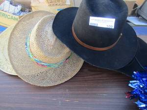 lot 109 image: HATS INCL. DOWN UNDER, RESITOL & SUN HATS  YOUTH