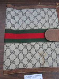 lot 132 image: Gucci office book and Gucci wallet, not authenticated