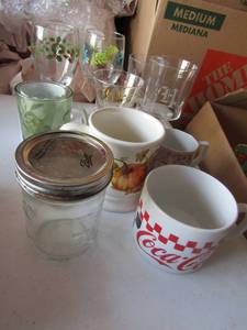 lot 167 image: Glasses,   & Coffee mugs