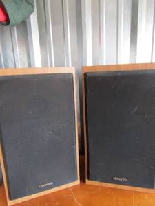 lot 239 image: 2 KENWOOD SPEAKERS