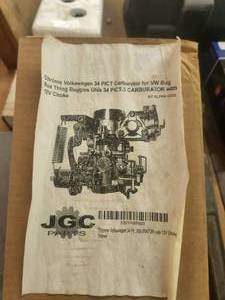 lot 10 image: Chrome VW 34 PICT-3 carburetor