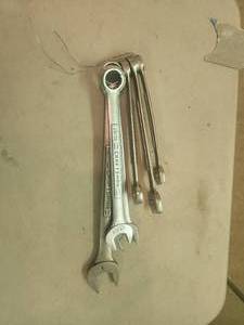 lot 64 image: Selection of Craftsman wrenches