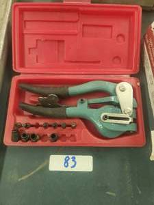 lot 83 image: Hand punch set