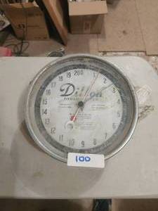 lot 100 image: Dillon Dynamometer - 20,000 lbs