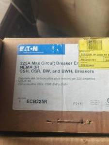 lot 178 image: Eaton 225Amp circuit breaker enclosure