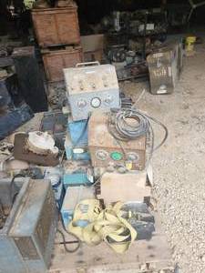 lot 261 image: Mixed pallet lots of items - has a few high dollar aircraft starter generators
