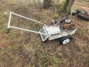 lot 371 image: Olathe Manufacturing stump grinder