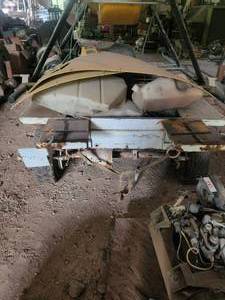 lot 284 image: Industrial trailer - helicopter and parts not included