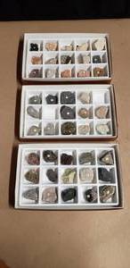 lot 31 image: Rock Collection Set of 3 - Igneous, Metamorphic, and Sedimentary Rocks