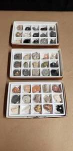 lot 32 image: Rock Collection Set of 3 - Igneous, Metamorphic, and Sedimentary Rocks
