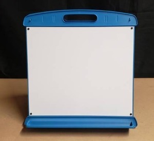 lot 48 image: Educational Products Double Sided Magnetic Whiteboard