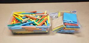 lot 92 image: Lot of Base 10 Blocks