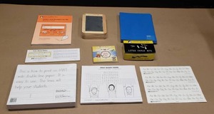 lot 106 image: Lot of Learning Without Tears Classroom Supplies
