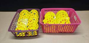 lot 115 image: Lot of Approx 32 Classroom Learning Clocks