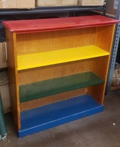 lot 76 image: Wooden Bookcase