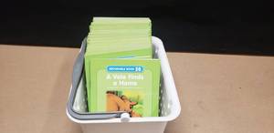 lot 186 image: Lot of Harcourt Decodable Readers Levels #28-40, Approx 6 books Per Level