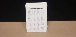lot 196 image: Large Quantity of Large Picture Cards