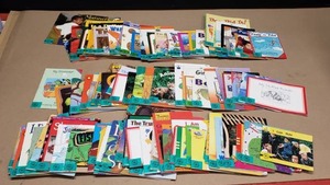 lot 213 image: Lot of 125 Leveled Readers for Classroom Library, Levels A - D