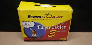 lot 220 image: Rhymes n Times Conquer Times Tables Learning Kit