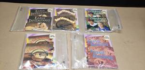 lot 223 image: Lot of 5 Rigby Focus Small Group Class Sets w Teachers Guides