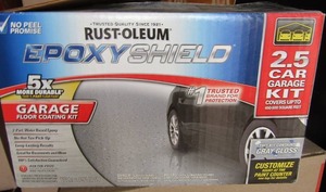 lot 66 image: Rust-Oleum epoxy shield FLOOR COVERING   OPENED