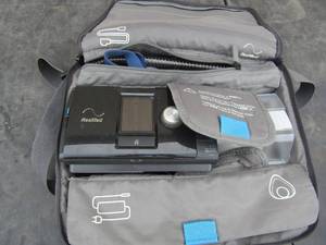 lot 81 image: ResMed C-Pap comes with charger,  hoses and all